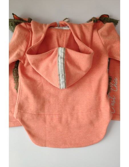 SUDADERA CORAL, AMAZONA. INVIERNO 21.