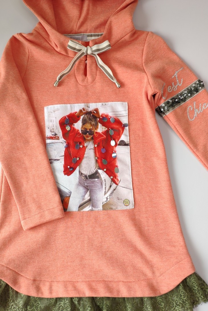 VESTIDO CORAL, AMAZONA. INVIERNO 21.
