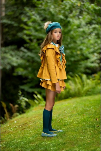 SUDADERA NIÑA VESPA. KIDS CHOCOLATE.INVIERNO 21. 2