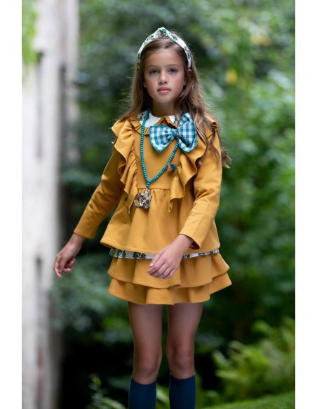 SUDADERA NIÑA VESPA. KIDS CHOCOLATE.INVIERNO 21.