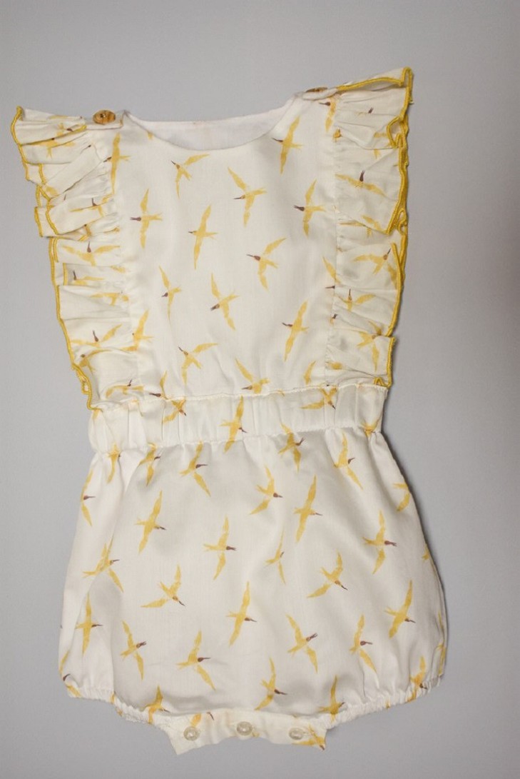 PELELE BEBÉ NIÑA ESTAMPADO COLECCIÓN BIRD DE EVE CHILDREN