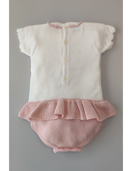PELELE NIÑA ELEPHANT, BLANCO/ROSA NUDE. VERANO 22.