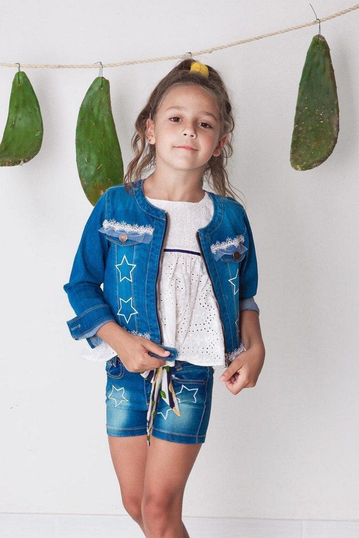 CAZADORA NIÑA VAQUERA, DOLCE VITA. VERANO 22.
