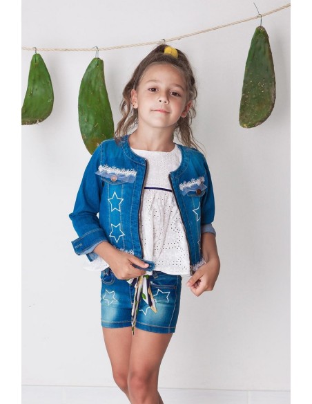 CAZADORA NIÑA VAQUERA, DOLCE VITA. VERANO 22.