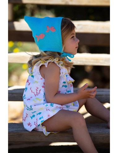 CAPOTA UNISEX, PECES. KIDS CHOCOLATE.VERANO 22.