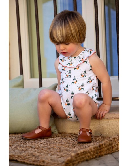 PELELE UNISEX TECKEL. KIDS CHOCOLATE.VERANO 22.