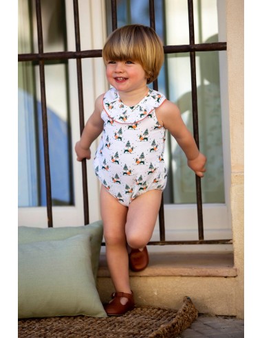 PELELE UNISEX TECKEL. KIDS CHOCOLATE.VERANO 22.