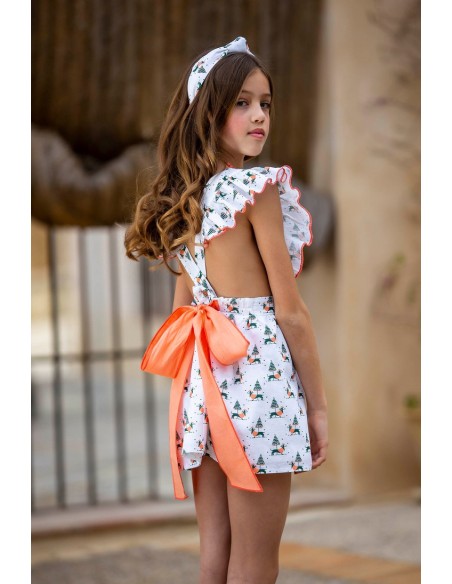 VESTIDO PICHI TECKEL. KIDS CHOCOLATE.VERANO 22.