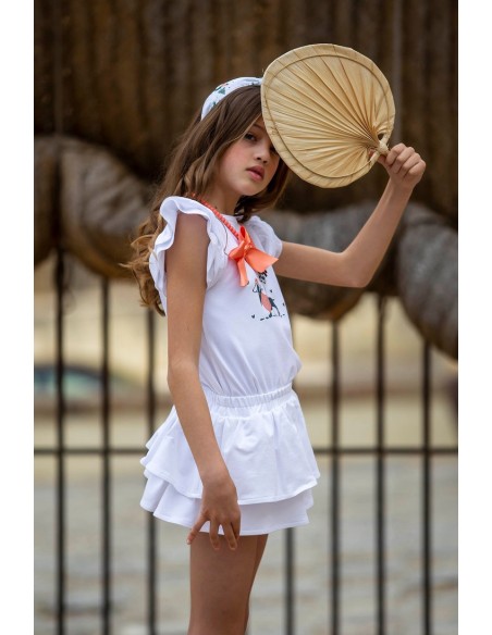 CAMISETA TECKEL. KIDS CHOCOLATE.VERANO 22.