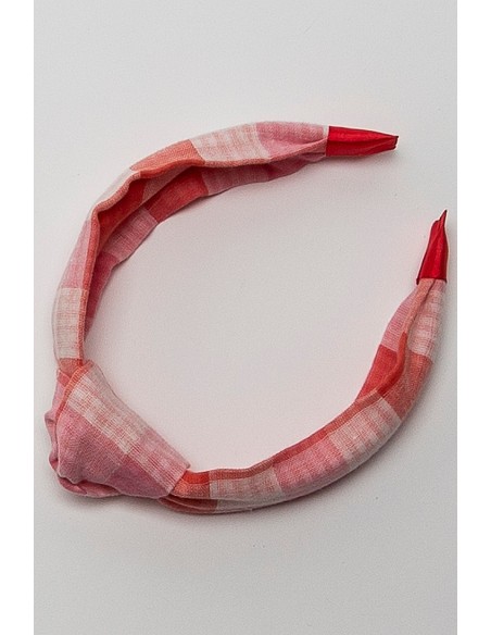 DIADEMA CUADROS. KIDS CHOCOLATE.VERANO 22.