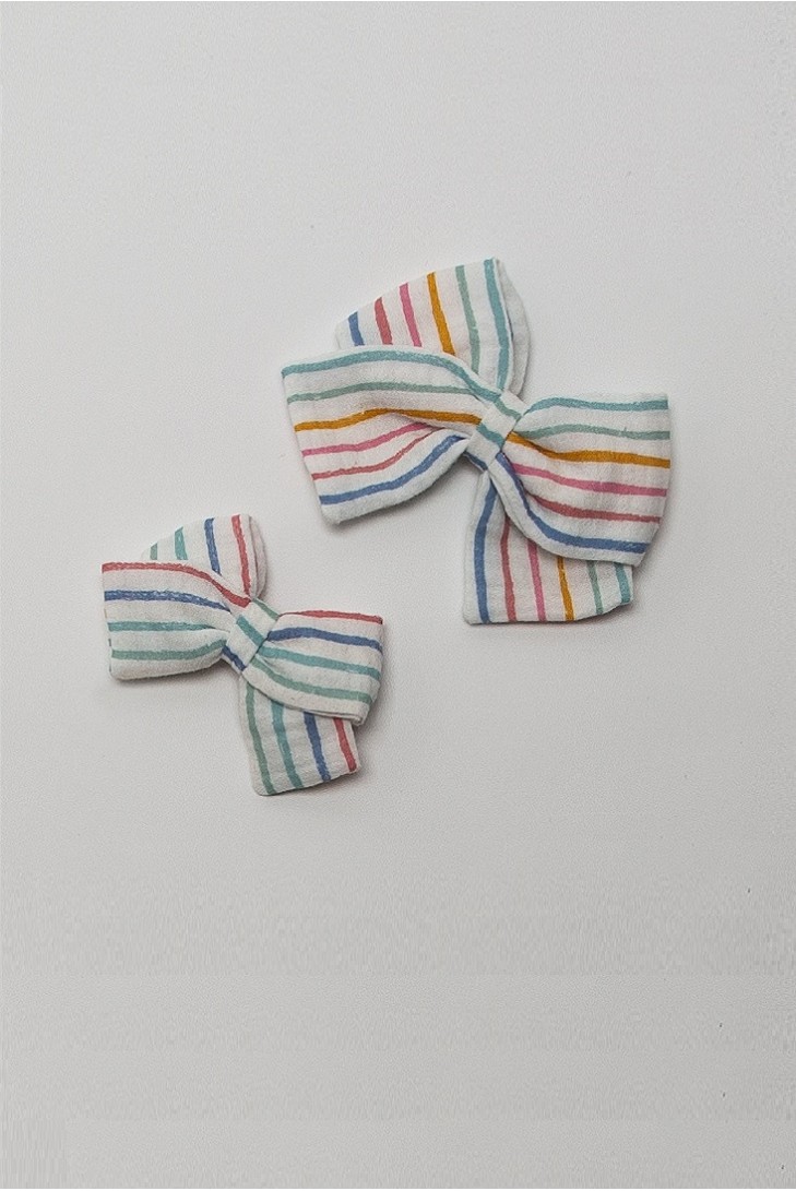 LAZO NIÑA RAYAS BÁMBULA, C.PECES. KIDS CHOCOLATE.VERANO 22.