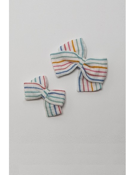 LAZO NIÑA RAYAS BÁMBULA, C.PECES. KIDS CHOCOLATE.VERANO 22.