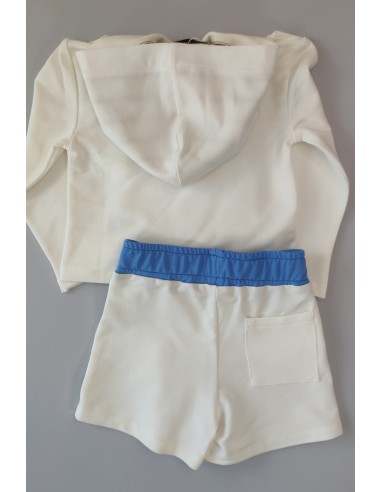 CONJUNTO UNISEX SUDADERA Y SHORT CANDY. VERANO 22.
