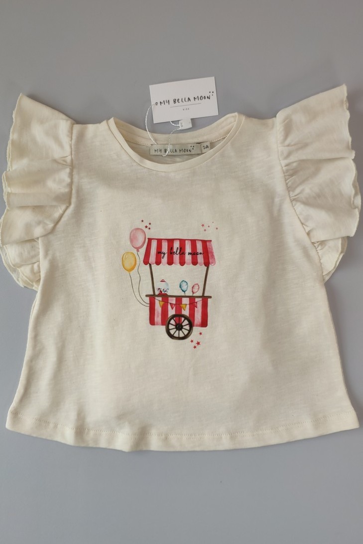 CAMISETA NIÑA CANDY. VERANO 22.