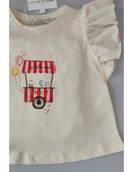 CAMISETA NIÑA CANDY. VERANO 22.