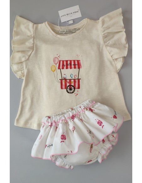 CAMISETA NIÑA CANDY. VERANO 22.