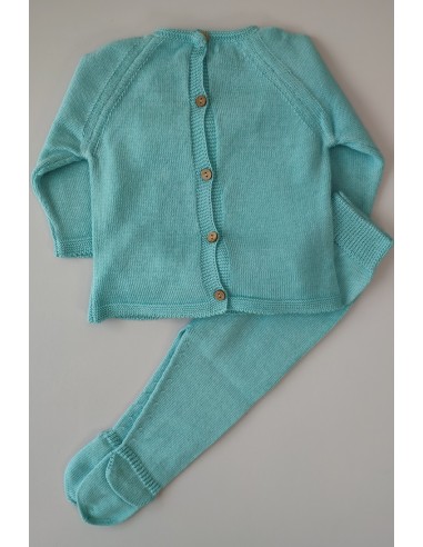 CONJUNTO PRIMERA PUESTA NIÑO "SPRING LOVER" DE PANGASA BABY, TURQUESA. VERANO 22.