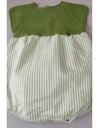 PELELE NIÑO "SWEET OLIVE" DE PANGASA BABY, VERDE OLIVA. VERANO 22.