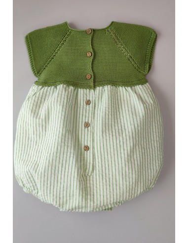 PELELE NIÑO "SWEET OLIVE" DE PANGASA BABY, VERDE OLIVA. VERANO 22.