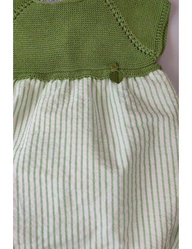 PELELE NIÑO "SWEET OLIVE" DE PANGASA BABY, VERDE OLIVA. VERANO 22.