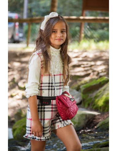 PETO-SHORT CUADROS, FOREVER. INVIERNO 22.