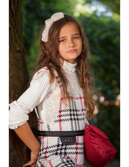 PETO-SHORT CUADROS, FOREVER. INVIERNO 22.