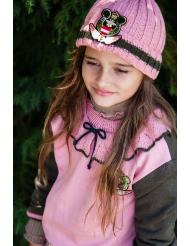 SUDADERA VERDE/ROSA, GLASGOW. INVIERNO 22.