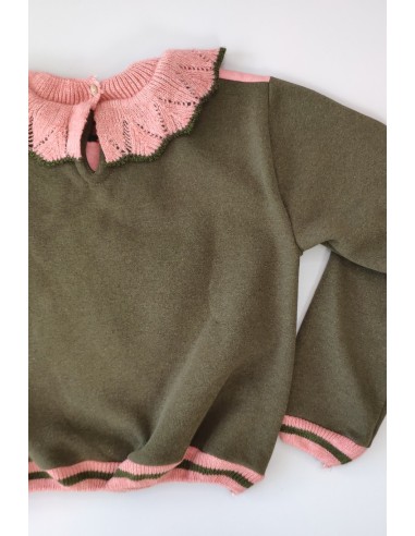 SUDADERA VERDE/ROSA, GLASGOW. INVIERNO 22.