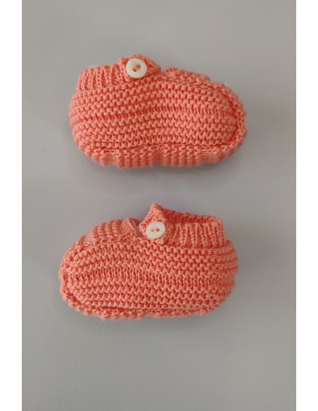 SANDALIA HEBILLA DE PANGASA BABY, CORAL CALIPSO. VERANO 23.
