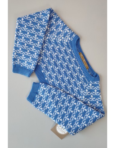 JERSEY CORTO COLECCIÓN TIMÓN, VICHY AZUL. NOMA FERNÁNDEZ.VERANO 23.