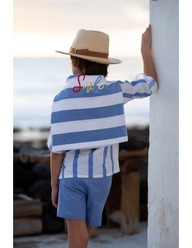 SUDADERA UNISEX MARINERA. KID'S CHOCOLATE.VERANO 23.