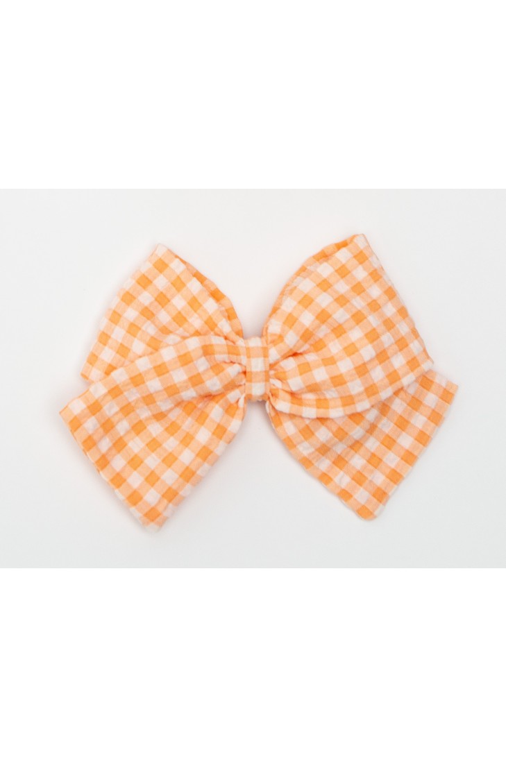 LAZO CUADROS CORAL.KID'S CHOCOLATE. VERANO 23.