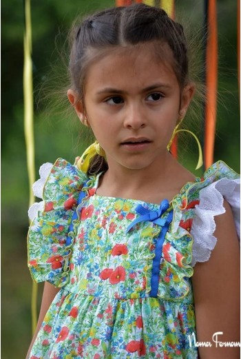 VESTIDO COLECCIÓN WENDY, MULTICOLOR.NOMA FERNÁNDEZ. VERANO 23. 2