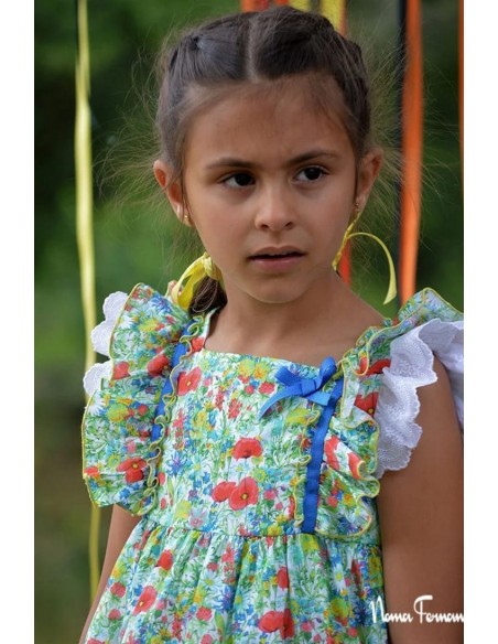 VESTIDO COLECCIÓN WENDY, MULTICOLOR.NOMA FERNÁNDEZ. VERANO 23.