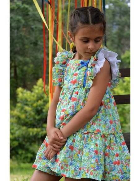 VESTIDO COLECCIÓN WENDY, MULTICOLOR.NOMA FERNÁNDEZ. VERANO 23.