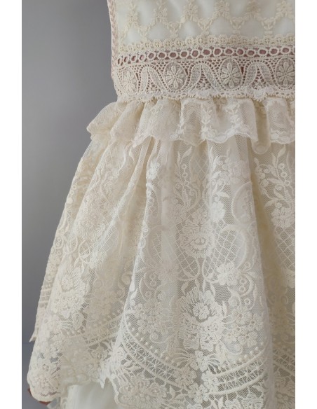 VESTIDO, BRAGUITA Y CAPOTA. VERANO.
