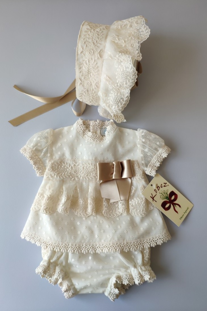 CONJUNTO BEBE NIÑA ,CEREMONIA.