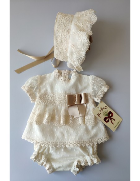 CONJUNTO BEBE NIÑA ,CEREMONIA.