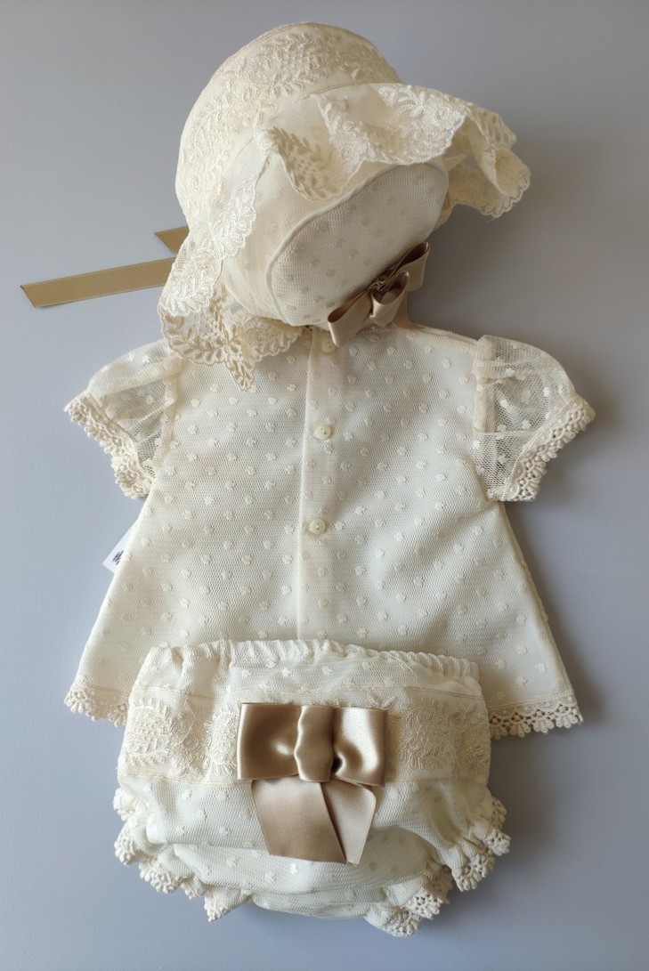 CONJUNTO BEBE NIÑA ,CEREMONIA.