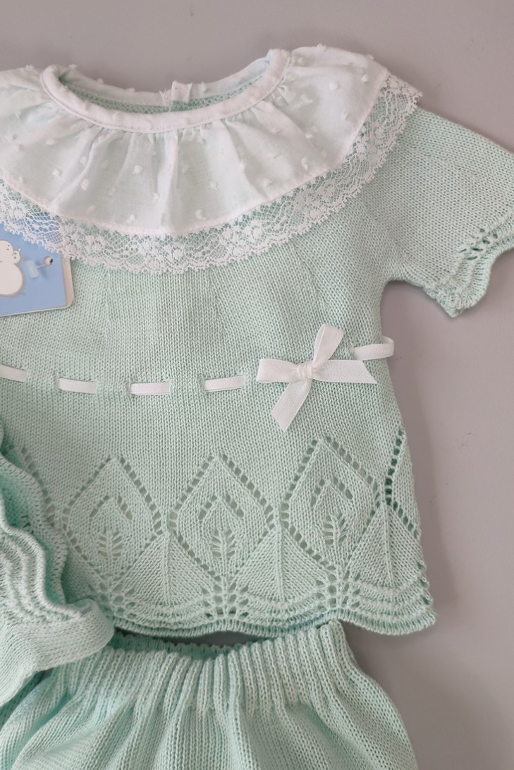 CONJUNTO 3 PIEZAS NIÑA "CALÉNDULA", GLACIAR. VERANO 23.