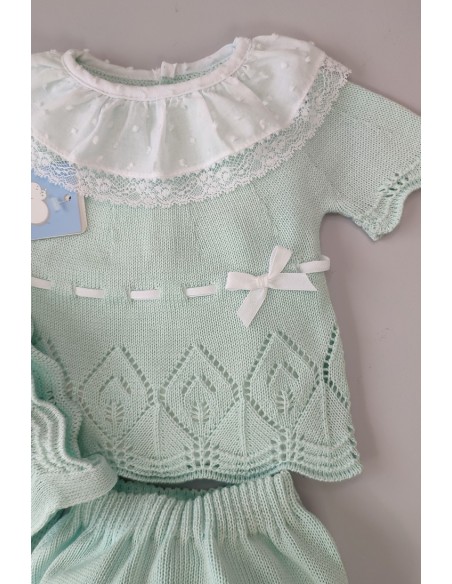 CONJUNTO 3 PIEZAS NIÑA "CALÉNDULA", GLACIAR. VERANO 23.