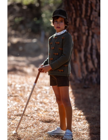 JERSEY AVIONETAS , C. MARIPOSAS. KID'S CHOCOLATE.INVIERNO 23.