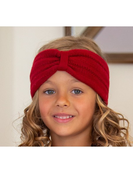 BANDANA PUNTO GUINDA, C. CIRCO. KID'S CHOCOLATE.INVIERNO 23.
